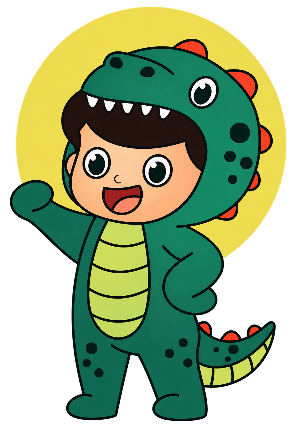 Biofun dinosaur mascot